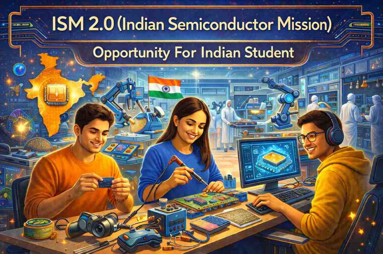 ISM 2.0 (इंडिया सेमीकंडक्टर मिशन) चिप बनाने वाली कंपनियों के लिए नए ₹1,000 करोड़ के इंसेंटिव्स—इंजीनियरिंग छात्रों के लिए क्या अवसर हैं