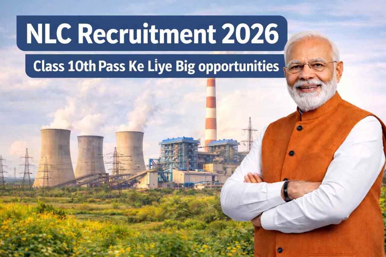 NLC भर्ती 2026 सरकारी PSU में बंपर जॉब्स का मौका — 10वीं पास से ग्रेजुएट तक के लिए सुनहरा अवसर