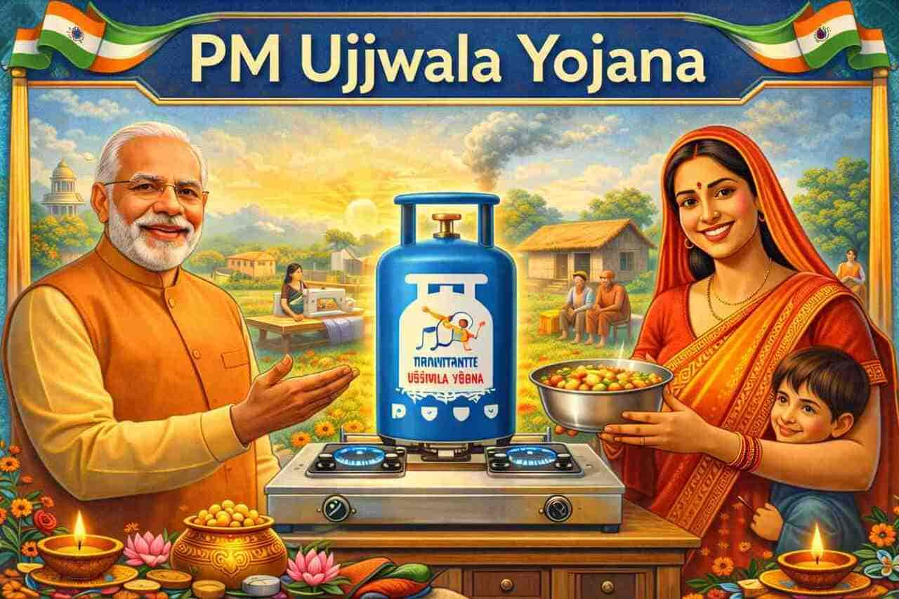 PM उज्ज्वला योजना 2.0: फ्री गैस कनेक्शन और ₹300 की सब्सिडी कैसे लें