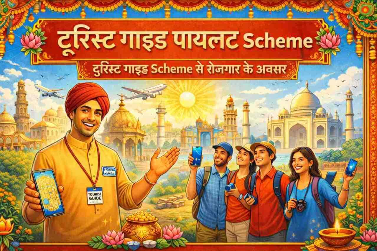 टूरिस्ट गाइड पायलट स्कीम 20 प्रमुख पर्यटन स्थलों पर 10,000 युवाओं को IIM द्वारा 12 हफ्ते की फ्री ट्रेनिंग